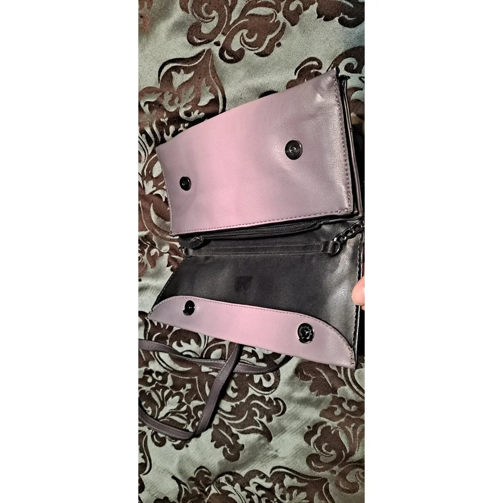 Simply Vera Wang Ombre Purple Crossbody Purse‎